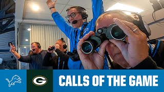 Calls of the Game Detroit defeats Green Bay on a gamewinning field goal  Lions vs Packers [upl. by Norvan]