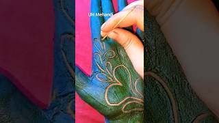 Bahut jatate ho pyar song 🥰 ❤️ simple mehndi designs mehandi ki design shorts youtubeshorts [upl. by Ittocs]