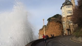 Huge Ruth 2014 Storm in Biarritz [upl. by Klotz]