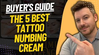 TOP 5 BEST TATTOO NUMBING CREAM Top Tattoo Numbing Cream 2023 [upl. by Sivar]