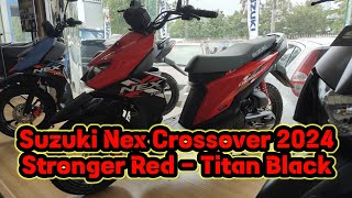 Sekilas Suzuki Nex Crossover 2024 warna Stronger Red  Titan Black [upl. by Yreme]