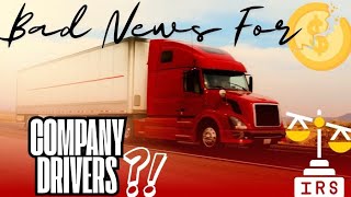 BREAKING NEWS ‼️ BAD NEWS FOR COMPANY DRIVERS❓️❗️ PER DIEM NEWS ❗️ [upl. by Beshore342]