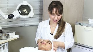 Skin Analysis And Facial Treatment For Hormonal Acne [upl. by Gibrian]