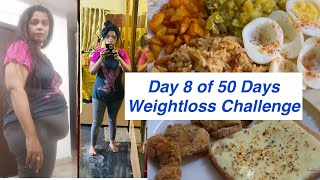 Day 8 of 50 Days Weight loss Challenge  Sasha Saju  Tamil  Wow me [upl. by Zeuqram814]