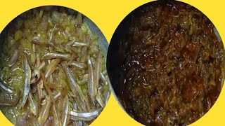 Chinta chiguru mettallu  Andra style gongora nettallu recipe in telugu Dry fish recipes in telugu [upl. by Moule]