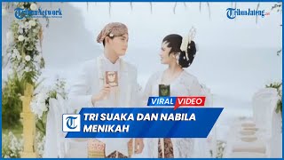 Sah Tri Suaka dan Nabila Menikah Mahar Uang dan Emas [upl. by Ahsikan732]