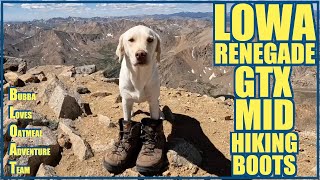 Lowa Renegade GTX Mid Hiking Boots review and test [upl. by Gnos]