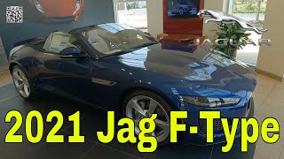 2021 Jaguar F Type Convertible 4 Cylinder  296 Horsepower [upl. by Lanctot67]