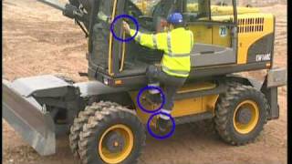 Cab features of a Volvo CSeries Wheeled Excavator Part 3 of 16 [upl. by Wiles]