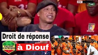 Droit de Réponse à El Hadji Diouf par rapport à sa déclaration sur les Eléphants de Côte d’ivoire [upl. by Ausoj]