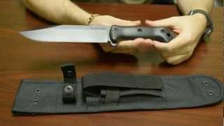 KaBar Becker BK7 Knife Review [upl. by Okimuy22]