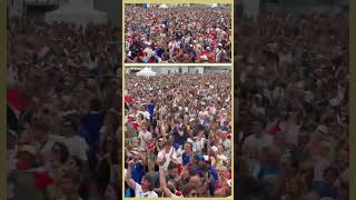 🥋🥇 DU DÉLIRE DANS LA FAN ZONE  Les Bleus sacrés au judo équipe mixte [upl. by Audi343]