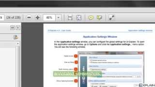 How to create user manuals and help files in PDF with DrExplain [upl. by Nohtan]