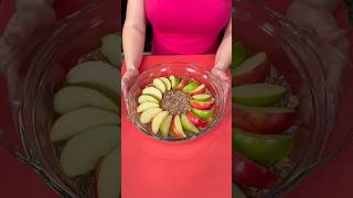 Easy No Bake Dessert 🍎holidayrecipes easyrecipes easydessert kitchengadgets [upl. by Amoihc]