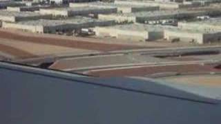 JetBlue Landing at McCarran in Vegas  Daytime [upl. by Malia]