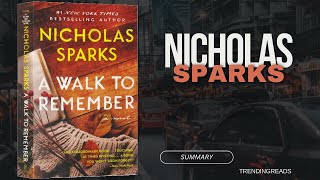 A Walk to Remember AudioNovel By Nicholas Sparks audiobook [upl. by Ojiram]