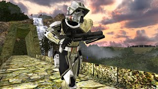 Star Wars Battlefront II 2005 The Clone Wars Revised  Yavin  Republic [upl. by Ludovika]