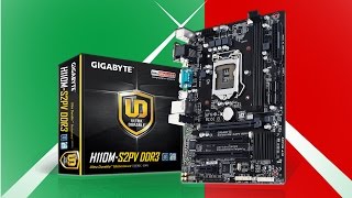 UNBOXING GIGABYTE MOTHERBOARD H110M DS2V [upl. by Esirahs]