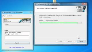 INSTALAR Y DEJAR FULL ESET NOD32 ANTIVIRUS V5 32 amp 64 Bits [upl. by Jet]