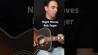 Night Moves  Bob Seger guitarlesson guitartutorial guitarchords bobseger nightmoves [upl. by Ingham]