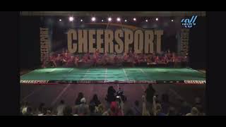 Stingray Allstars Orange Cheersport  20232024 [upl. by Narret813]