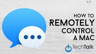 How to Remote Control A Mac with Messages [upl. by Esiralc]