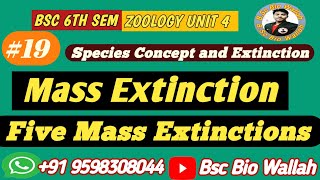 Mass Extinction and Causes Name of Five Major Five Mass Extinction [upl. by Saiasi]