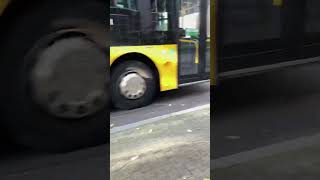 A Stuttgart bus goes to berlinerplatz [upl. by Netsrik934]