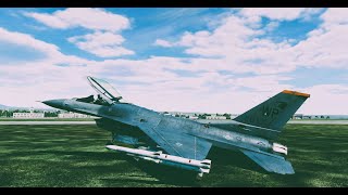 DCS  F16C Block 50 Viper  Insurgents base being attacked [upl. by Rilda125]