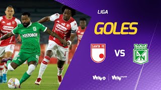 Santa Fe vs Nacional 11  Liga BetPlay Dimayor 20222  Fecha 13 [upl. by Lorita]