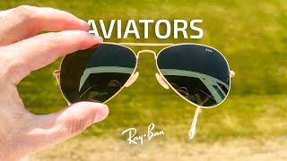 RayBan Aviator Sunglasses Review [upl. by Leler]