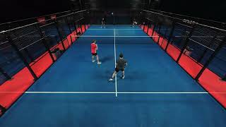 Padelmatch Sivert amp Bernard vs Vebjørn amp Torbjørn sett 2 [upl. by Gavini413]