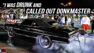 DONKMASTER Z06 DONK VS BLACK GORILLA BOX CHEVY  Memphis Donk Racing All Night [upl. by Parks]