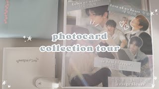 photocard collection tour ༉‧₊˚  binder tour ⋆˚｡⋆୨୧ [upl. by Saeger]