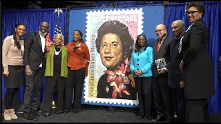 Judiciary Trailblazer Constance Baker Motley Graces 47th Stamp in USPS Black Heritage Series [upl. by Demha]