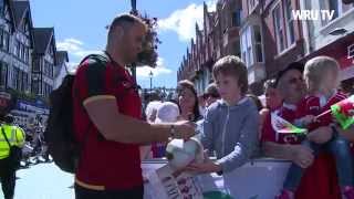 Wales World Cup Diary Day one in North Wales  WRU TV [upl. by Oilla779]