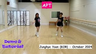 APT  Line Dance Dance amp Teach  Junghye Yoon  Regina Cheung [upl. by Trauts]