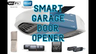 Chamberlain B750 Smart Garage Opener Installation [upl. by Lacagnia]