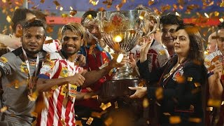 Atletico de Kolkata break Kerala Blasters FC heart win ISL 2016 crown [upl. by Lemay]