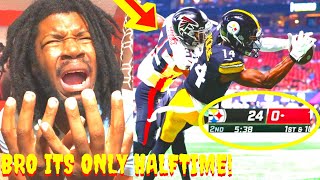 FALCONS VS STEELERS PRESEASON REACTION ATLANTA FALCONS VS PITTSBURGH STEELERS HIGHLIGHTS REACTION [upl. by Allen809]