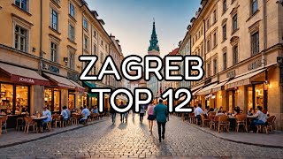 Top 12 Things To Do In Zagreb Croatia  Zagreb Travel Guide 2024 [upl. by Rochette]