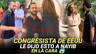 😱 Nayib Bukele se REUNIÓ con Congresistas de EEUU y esto le dijeron 😱 Después de la Toma de posesión [upl. by Reynard]