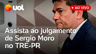 🔴 Sergio Moro Julgamento no TREPR analisa ações que pedem cassação do mandato veja ao vivo [upl. by Naquin]