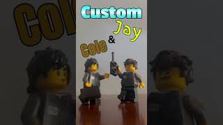 Lego Ninjago Season 16 Custom Jay amp Cole’s Borg Tower Uniforms📥👮‍♀️👮‍♀️ [upl. by Seaman]