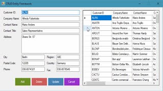 VBNET Tutorial  Insert Update Delete Data in Database from DataGridView  FoxLearn [upl. by Swigart280]