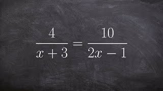 Solving rational equations learn the easy way to solve [upl. by Ashjian]