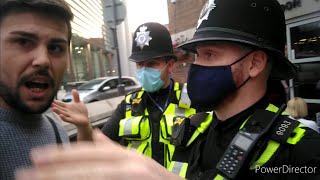 Marti gets put in time out by BTP Ejected from wetherspoons for talking too loud [upl. by Cati787]