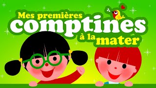 Mes premières comptines pour lécole maternelle 💼💼💼 [upl. by Ekusuy88]