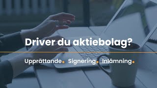 Driver du aktiebolag Med BL Bokslut gör du dina bokslut helt digitalt [upl. by Nwahsar964]