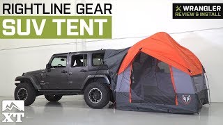 Jeep Wrangler Rightline Gear SUV Tent 19872018 YJ TJ JK amp JL Review amp Install [upl. by Nosduj]